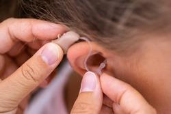 audiology hearing aid for child